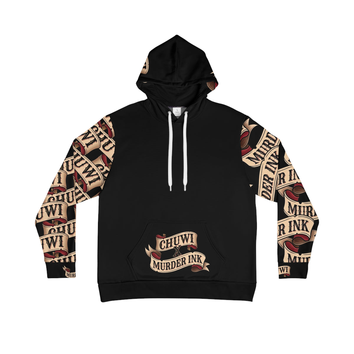 The "Life & Death" Sleeve-Print Hoodie