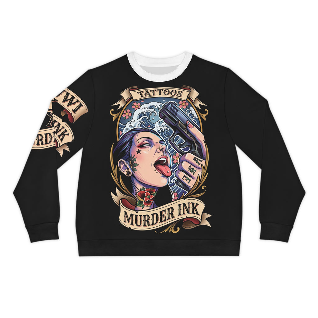 The "Cold Steel" Signature Crewneck (Chuwi x Murder Ink)