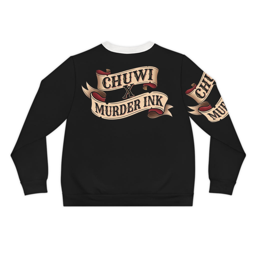 The "Cold Steel" Signature Crewneck (Chuwi x Murder Ink)