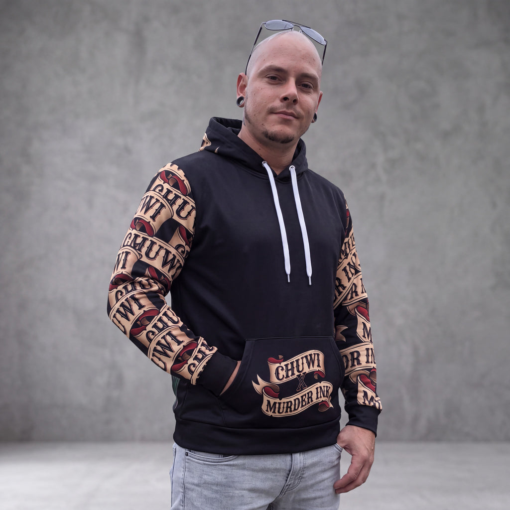 The "Life & Death" Sleeve-Print Hoodie