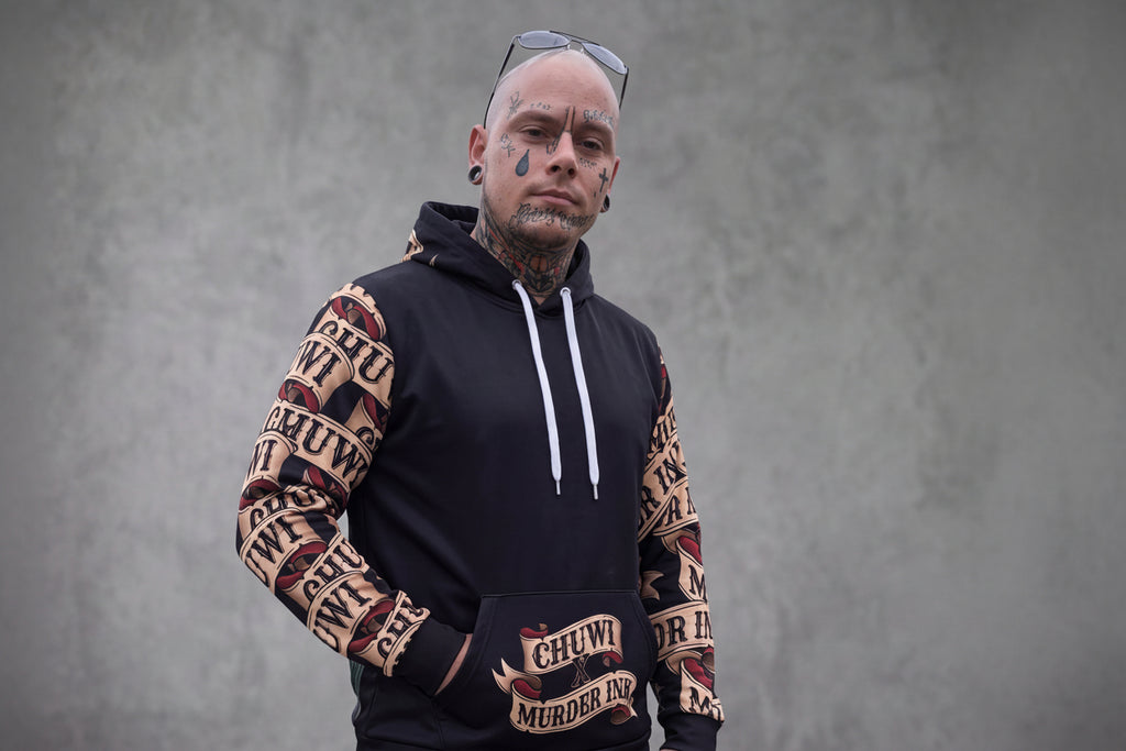 The "Life & Death" Sleeve-Print Hoodie