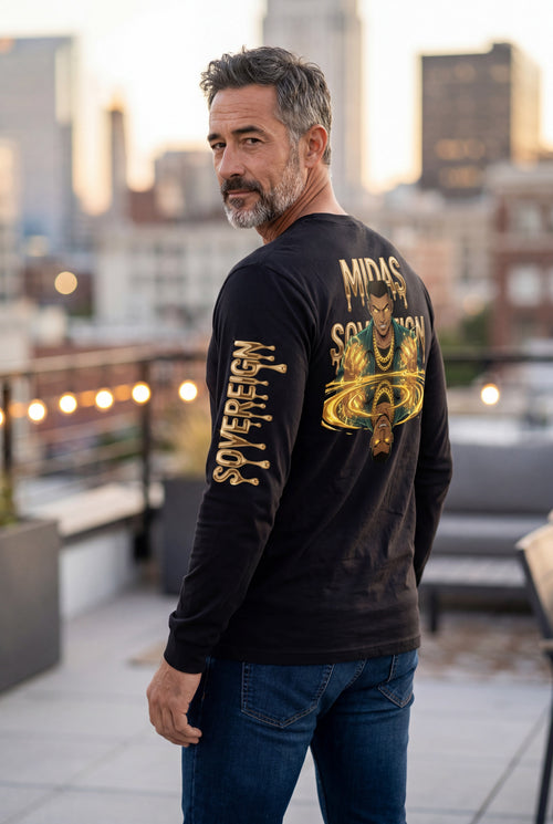KarbonKloth : Midas "The Sovereign" Long Sleeve Tee