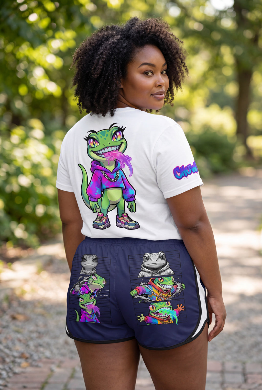 The "Metamorphosis" Athletic Shorts by Chuwi