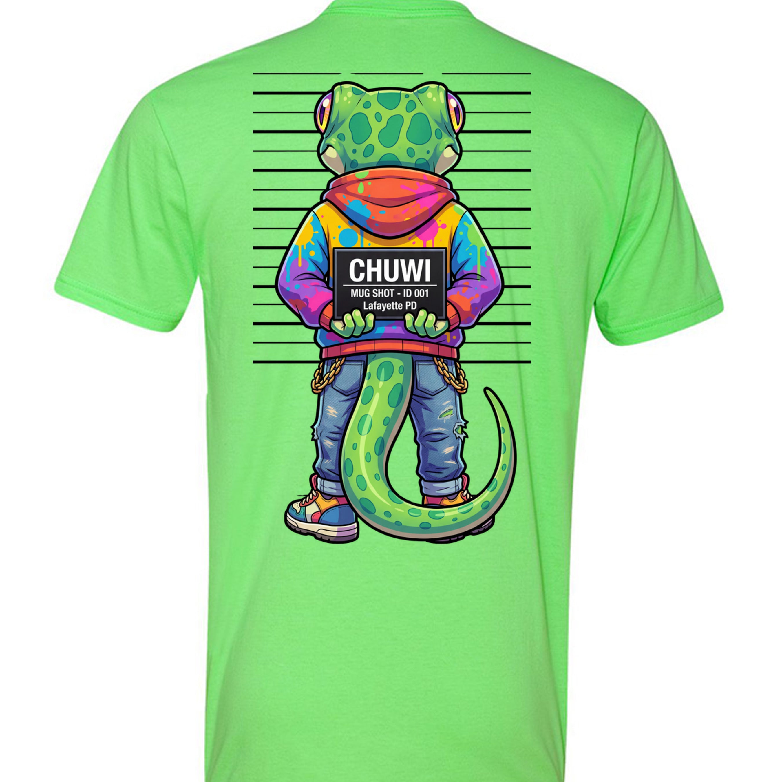 Neon Heather Green - N6210 - BACK