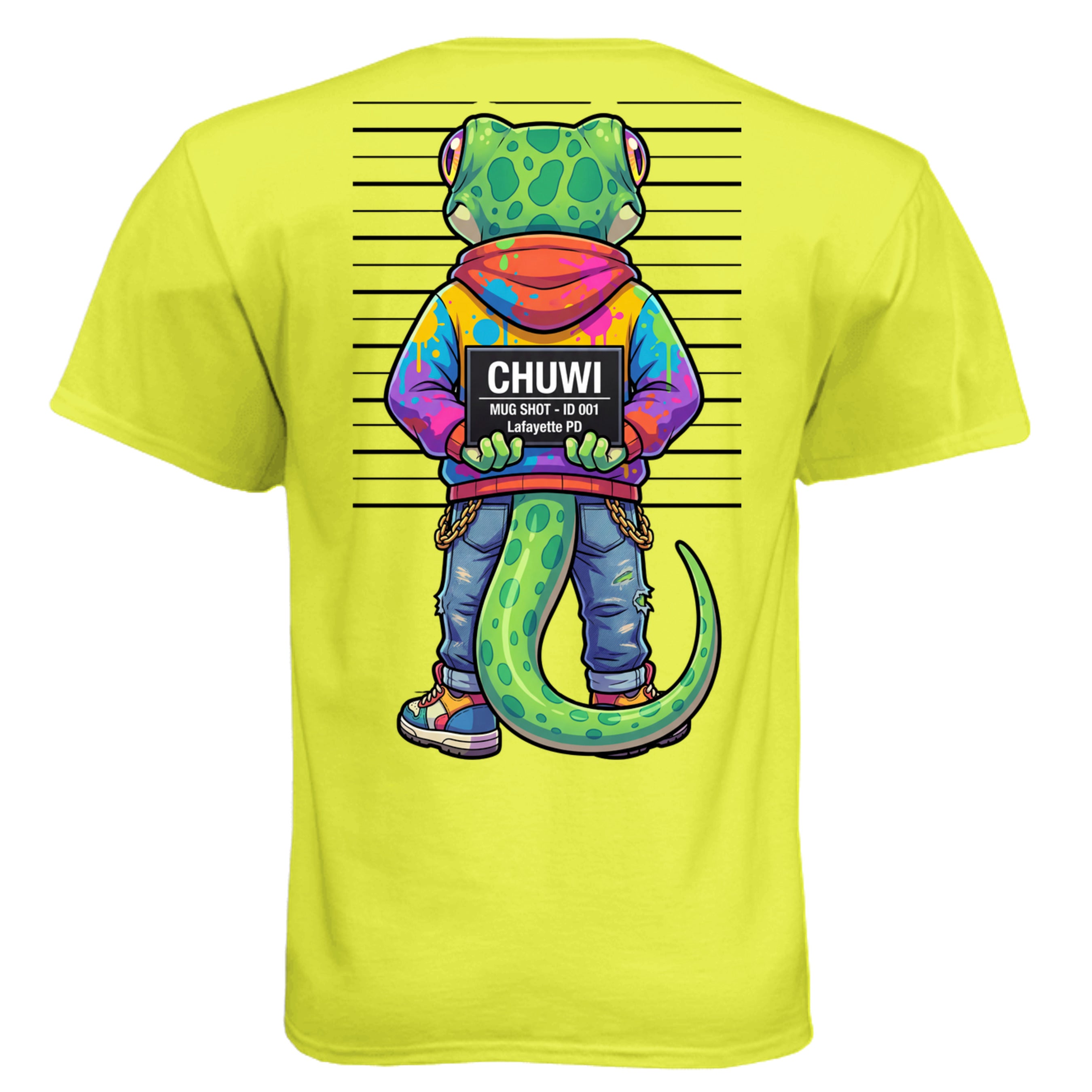 Neon Yellow - N6210 - BACK