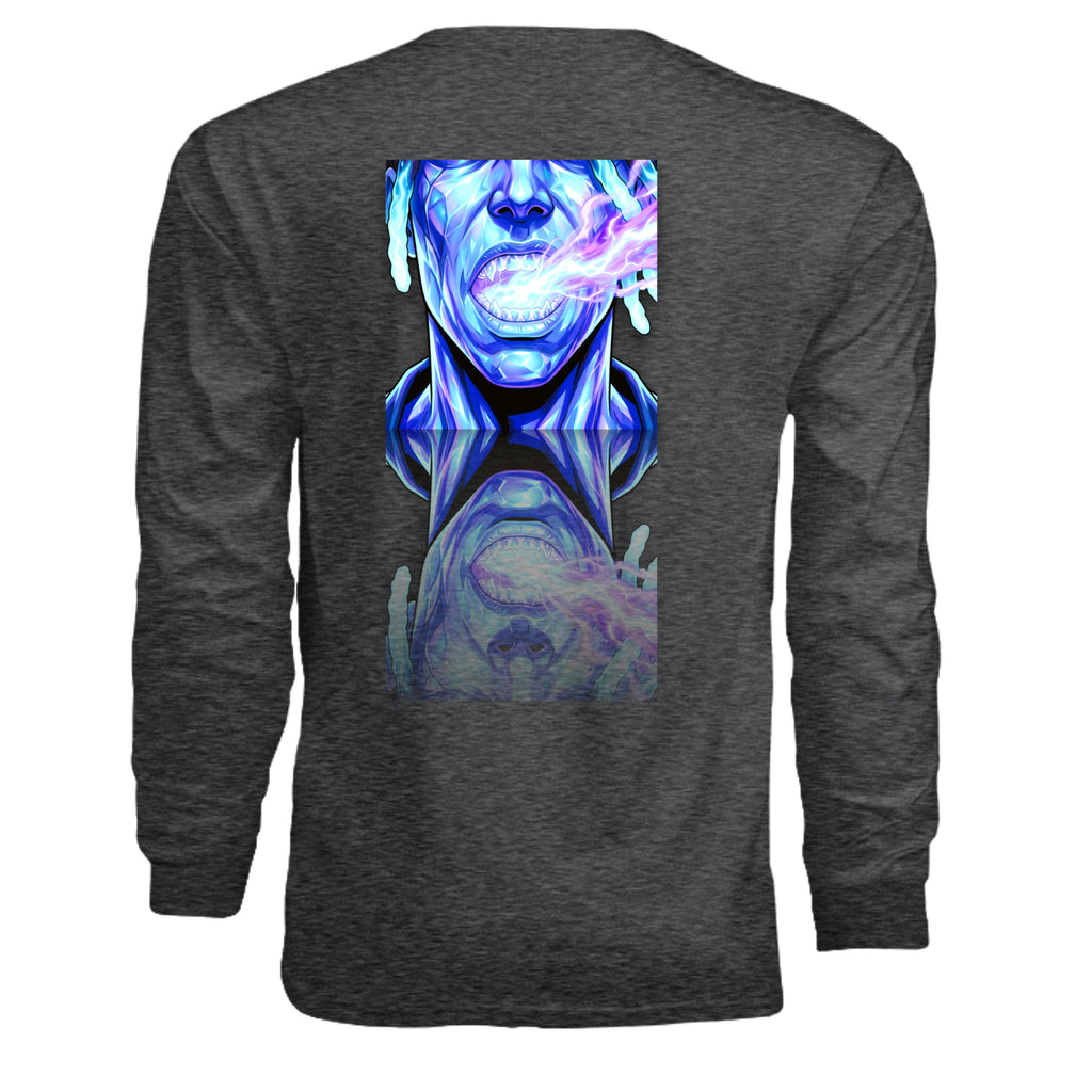 DARK HEATHER - G240 - BACK