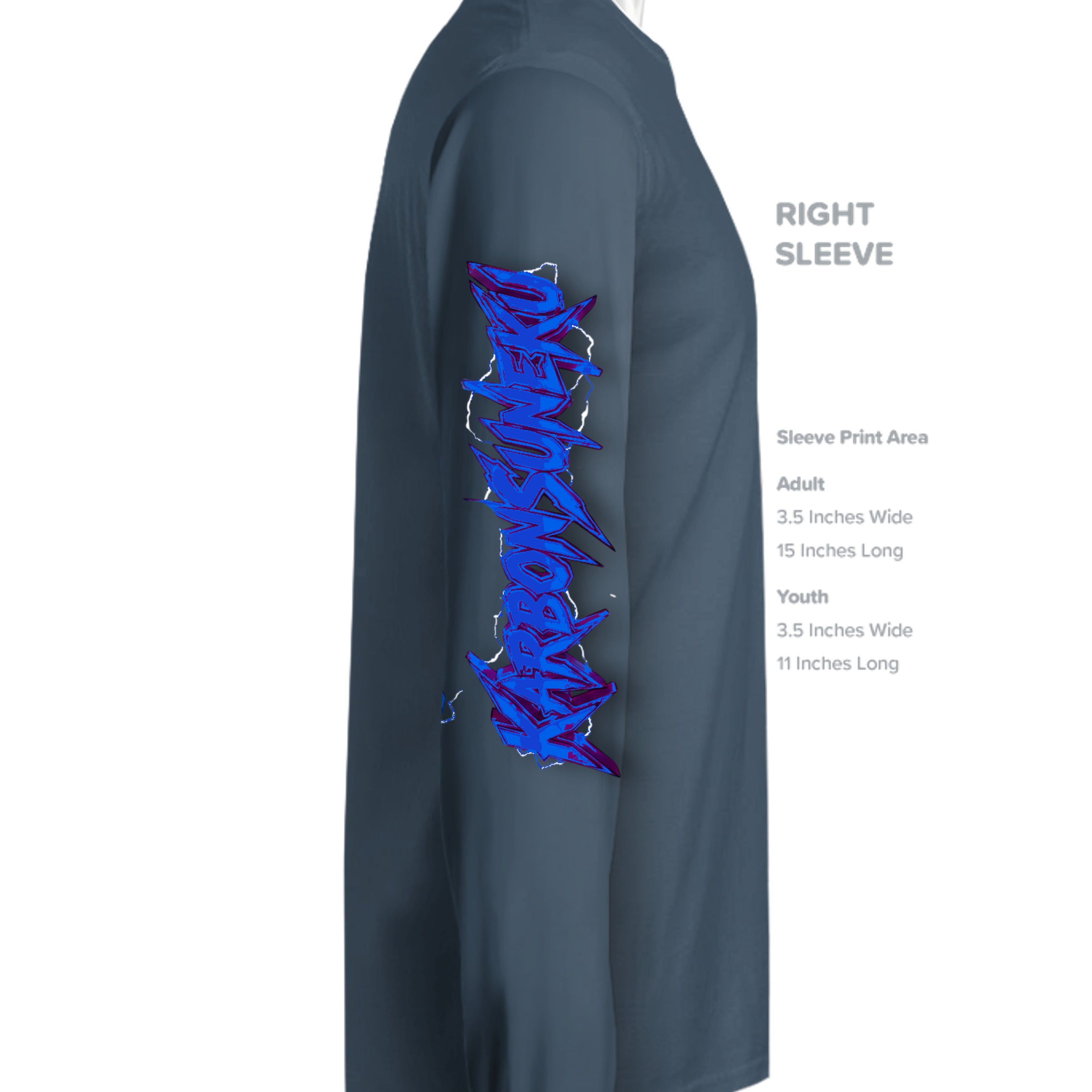 INDIGO BLUE - G240 - SLEEVE_RIGHT
