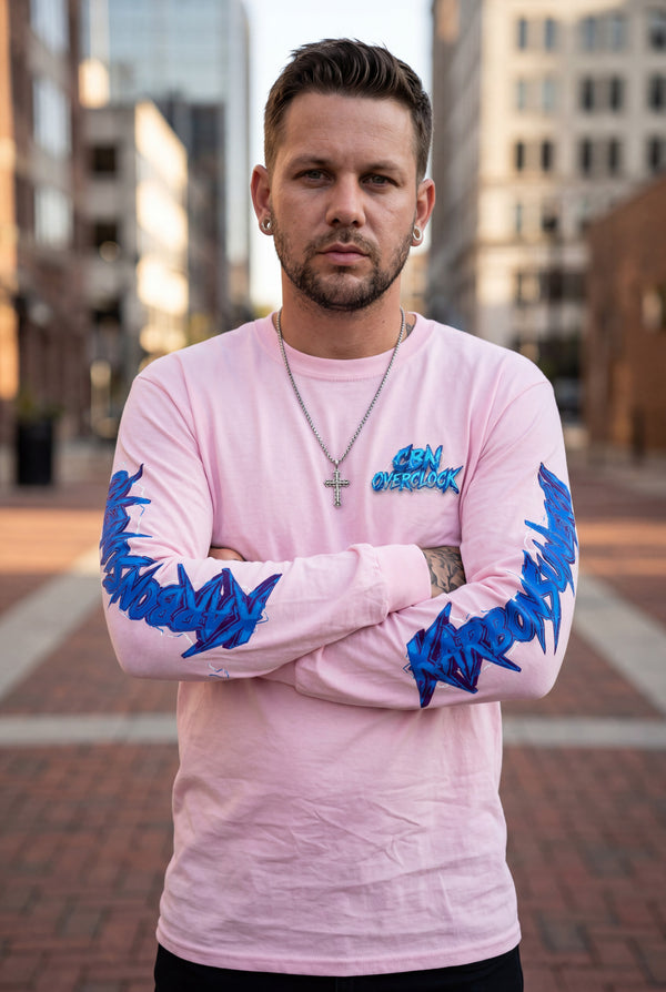 KarbonKloth: "C-B-N OverClock" Crew Neck Sweatshirt