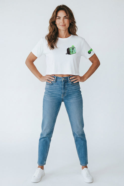 KarbonKloth: Proxy "The Intercept" Crop Tee