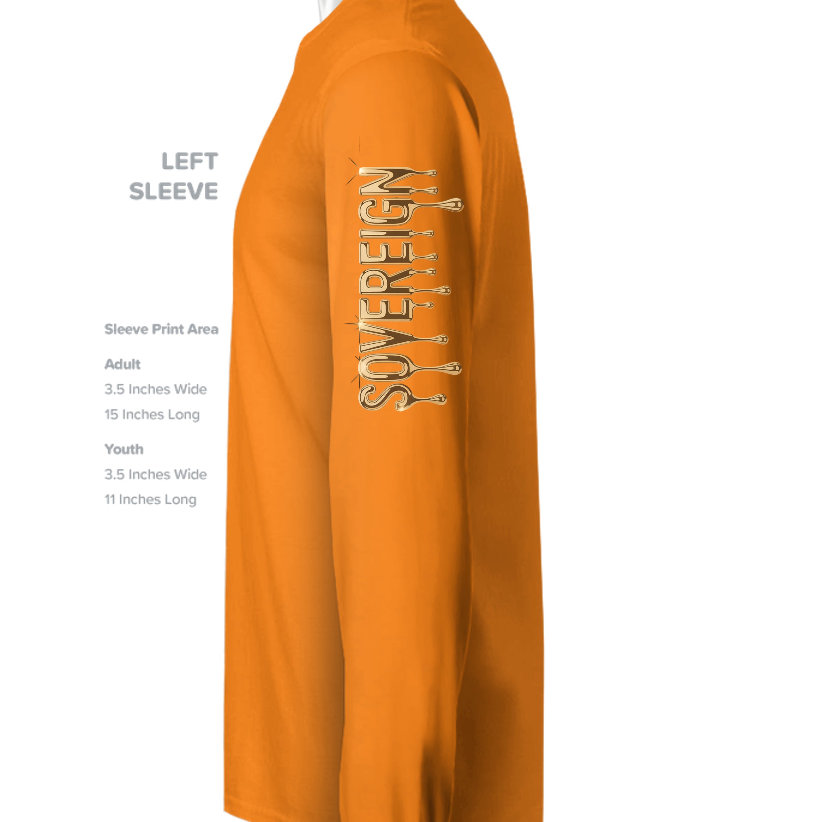 SAFETY ORANGE - N3165 - SLEEVE_LEFT