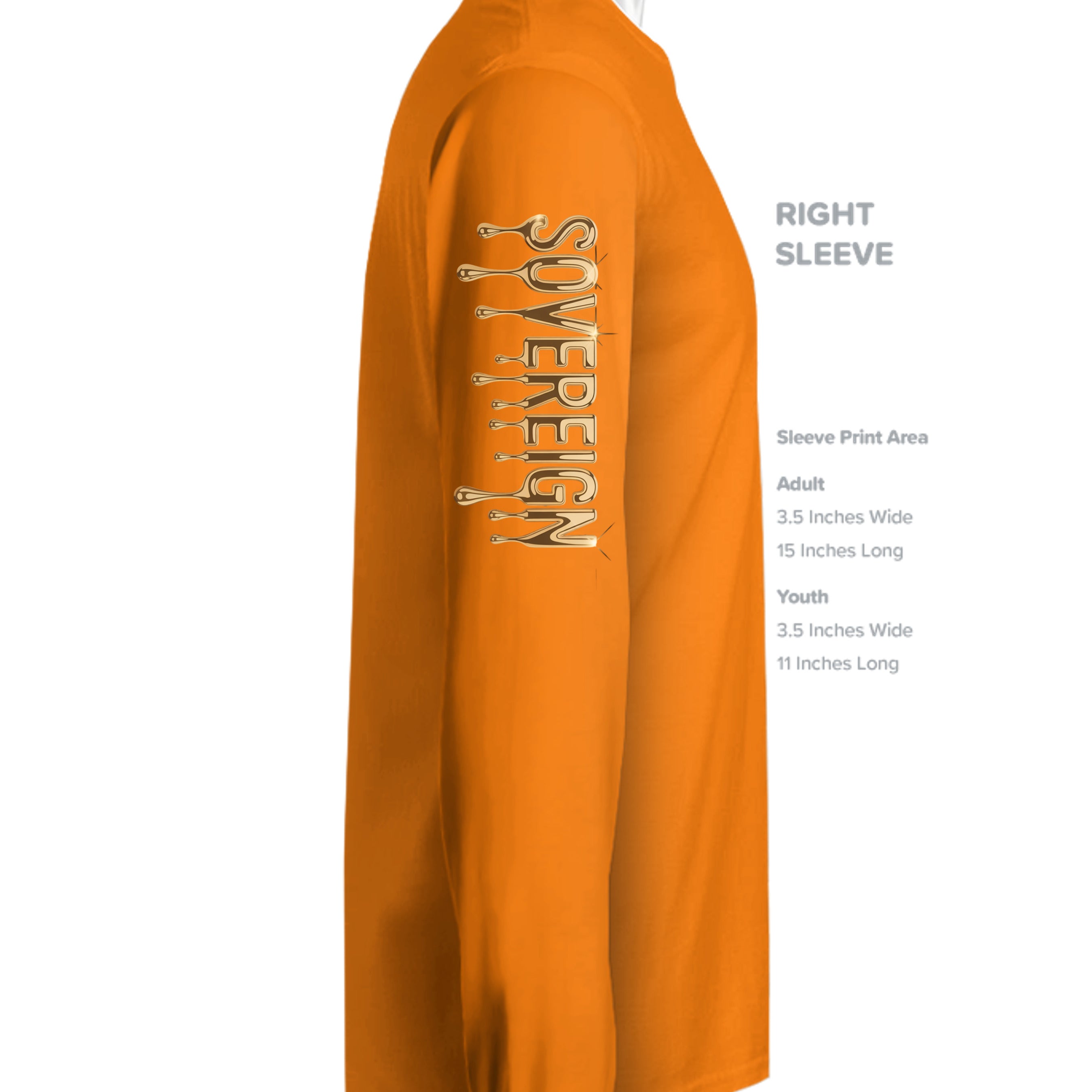 SAFETY ORANGE - N3165 - SLEEVE_RIGHT