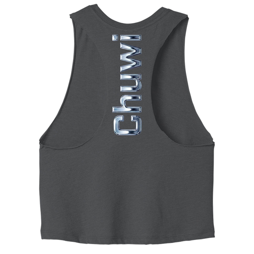 DARK GRY HEATHER - 6682 - BACK