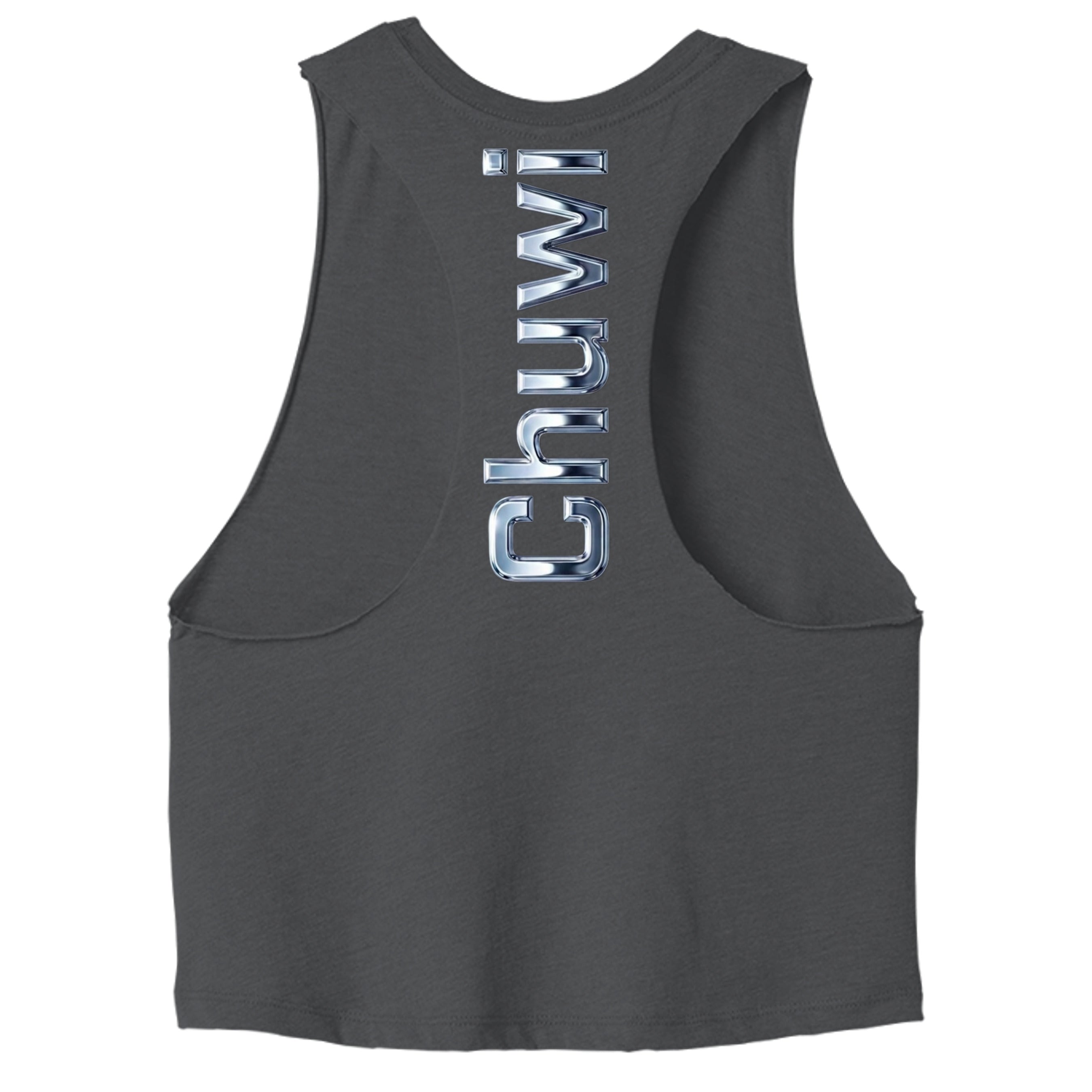 DARK GRY HEATHER - 6682 - BACK