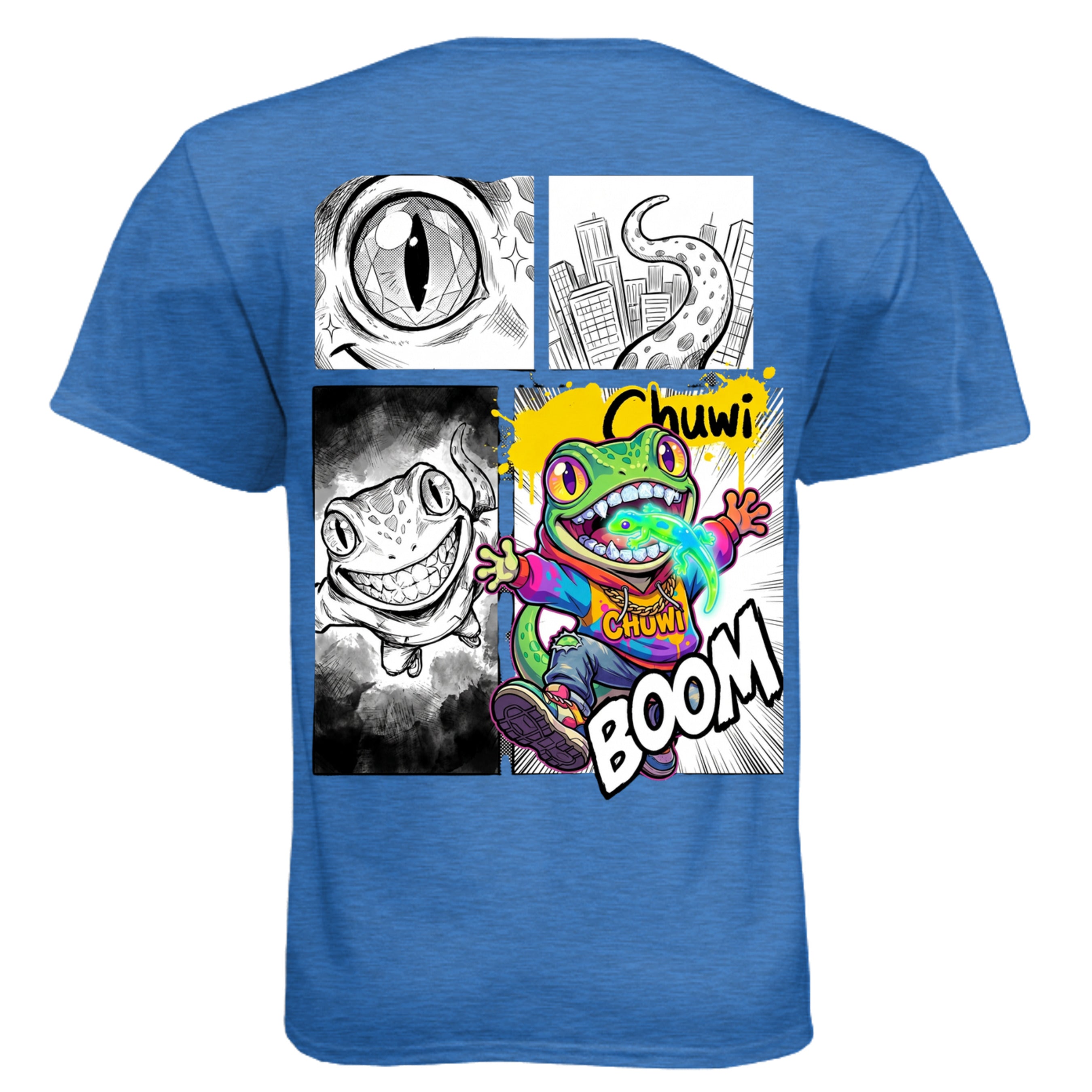 Heather Cool Blue - N6210 - BACK