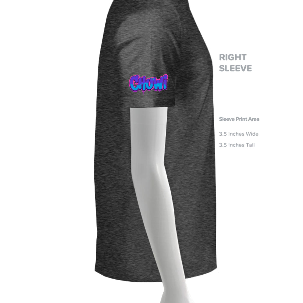 BLACK HEATHER - 6004 - SLEEVE_RIGHT