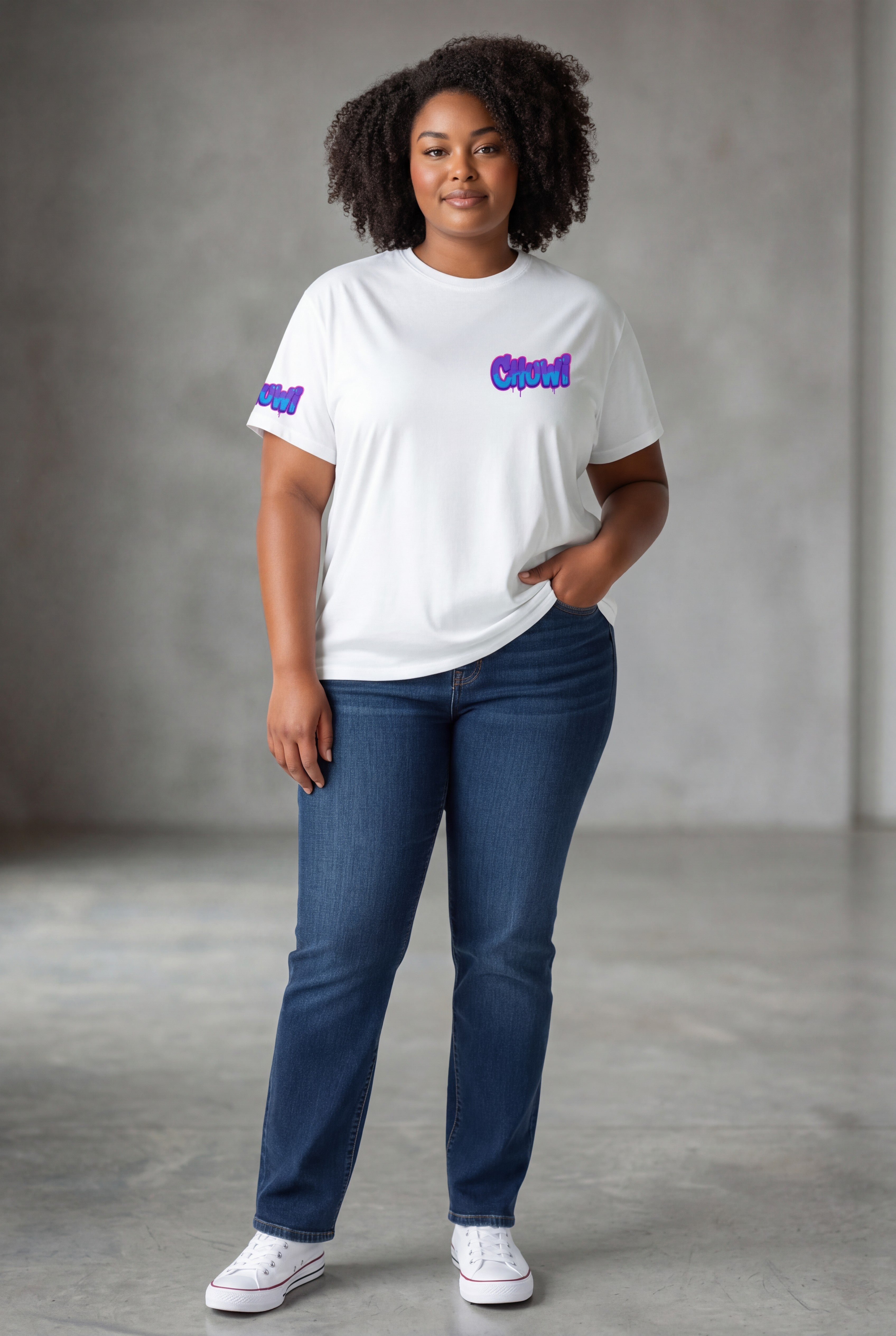 The "Better Half" Graphic Tee (Liza Debut) by Chuwi