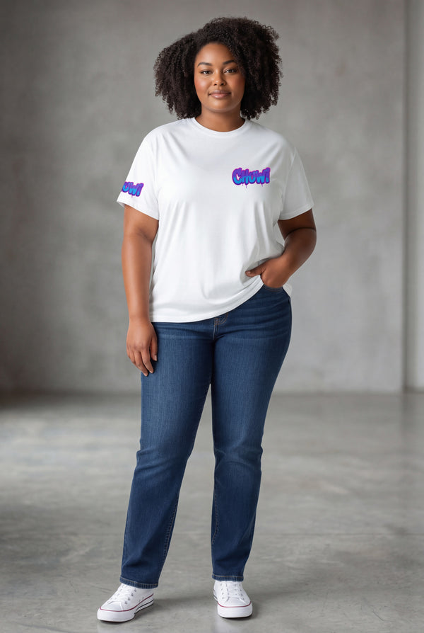 The "Better Half" Graphic Tee (Liza Debut) by Chuwi